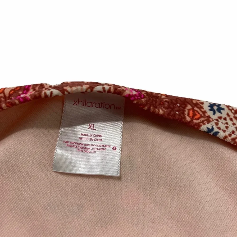 NWT Xhilaration Pink Boho Strappy Hipster Bikini